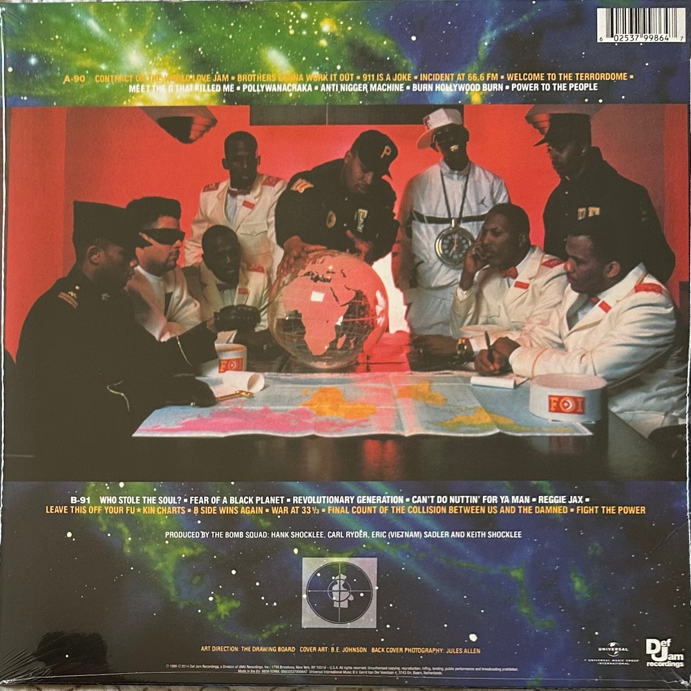 Public Enemy - Fear Of A Black Planet (Европа 2014г.)