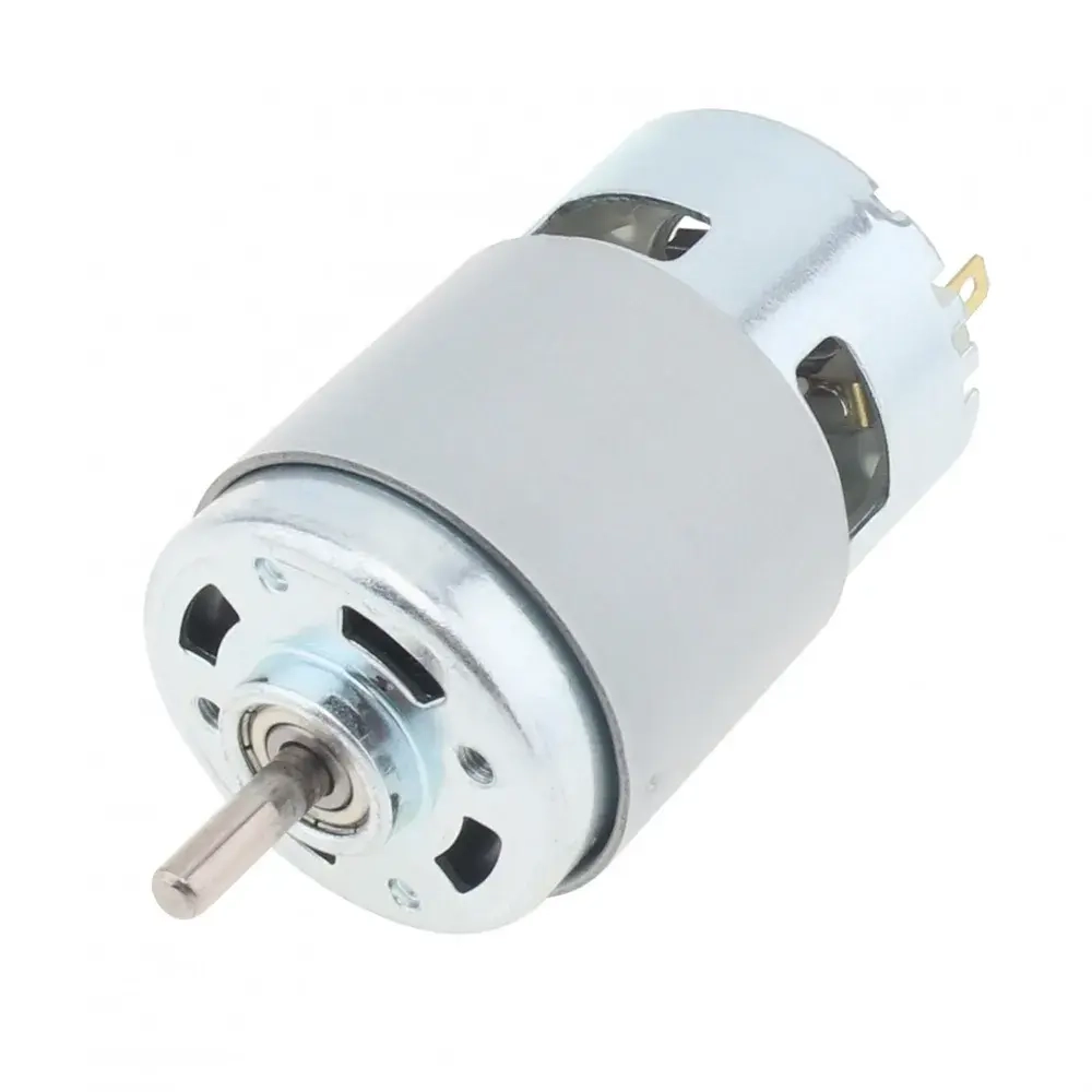 775 беззубчатый DC Motor 24V 12000RPM Большой крутящий момент микро с двойным шарикоподшипником Подходит для электрических инструментов/вентиляторы пылесоса