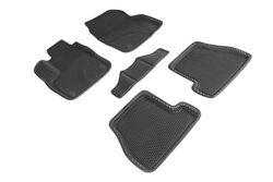 Коврики EVA 3D ромб для Ford Focus III МКПП 2011-2015, Seintex.95241