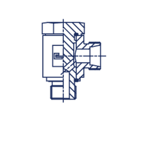 Соединение JE DS12 BSP 3/8" (корпус)