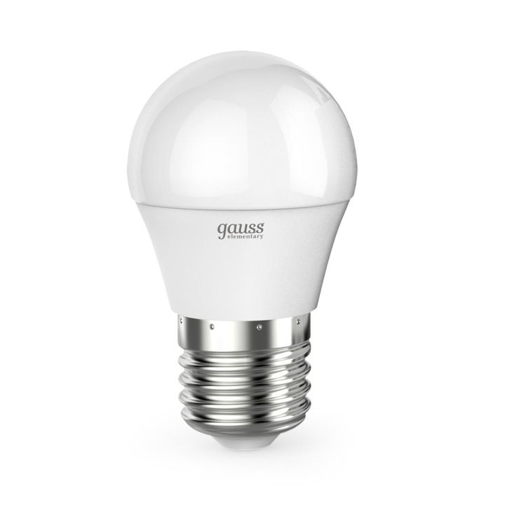 Лампа светодиодная Gauss E27 10W 6500K матовая 53230