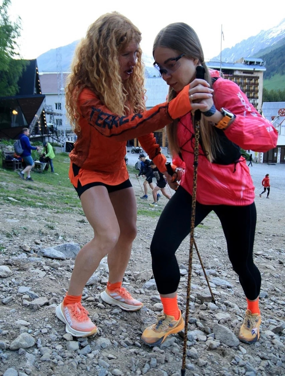 Палки для трейлраннинга TRS Hard TRAIL 2025 (зеленый цвет)