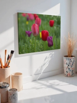Картина на стену 40 X 50 Тюльпаны