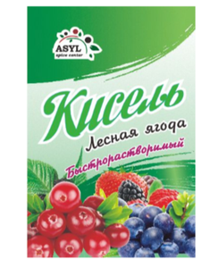 КИСЕЛЬ АСЫЛ ЛЕСНАЯ ЯГОДА 90ГР
