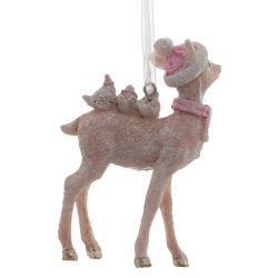 GAEM Изделие декоративное подвесное "Олень", L6,5 W3 H9,5 см