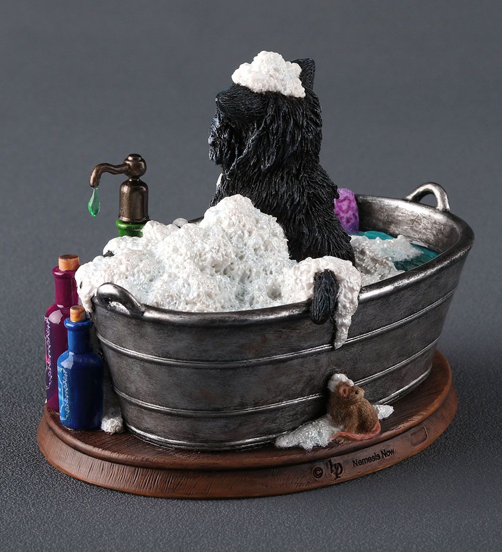 Veronese WS-1357 Статуэтка «Кот - Банный час» (Лиза Паркер)