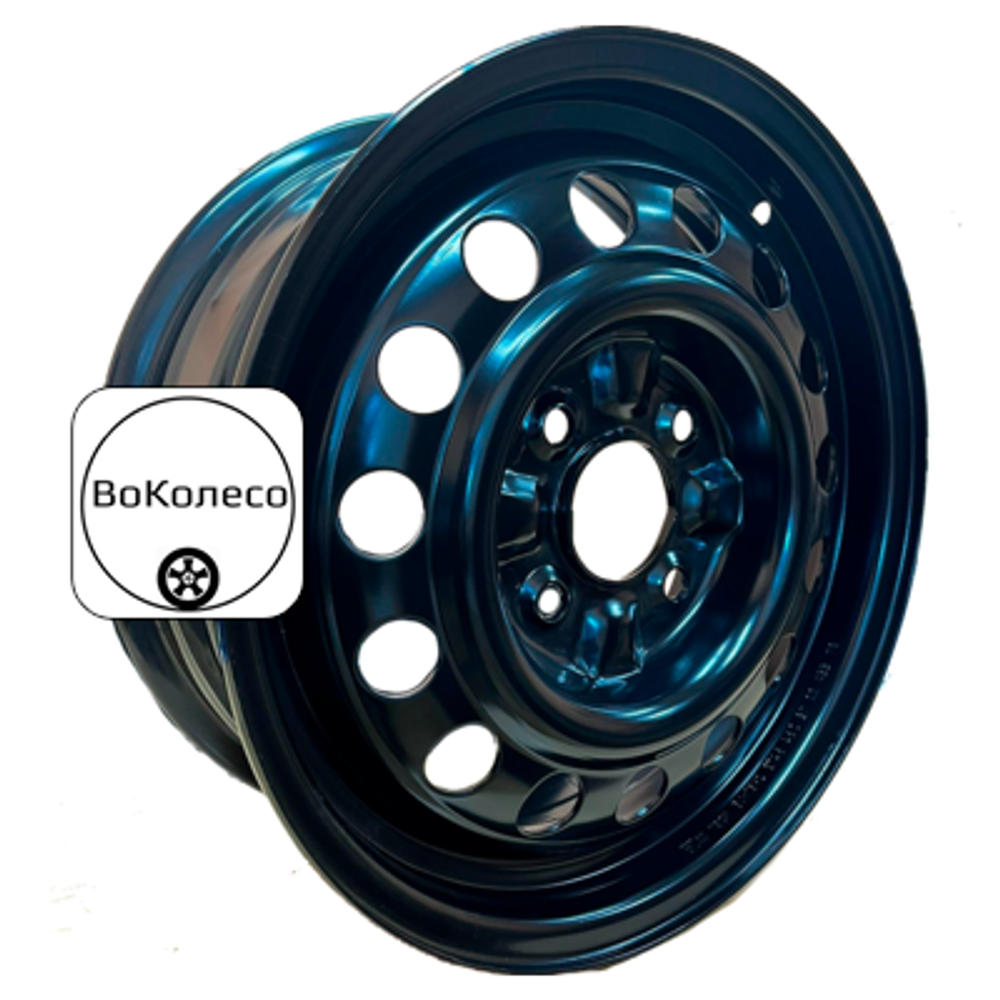 6x15/4x114,3 ET46 D67,1 Mitsubishi Lancer Черный ТЗСК