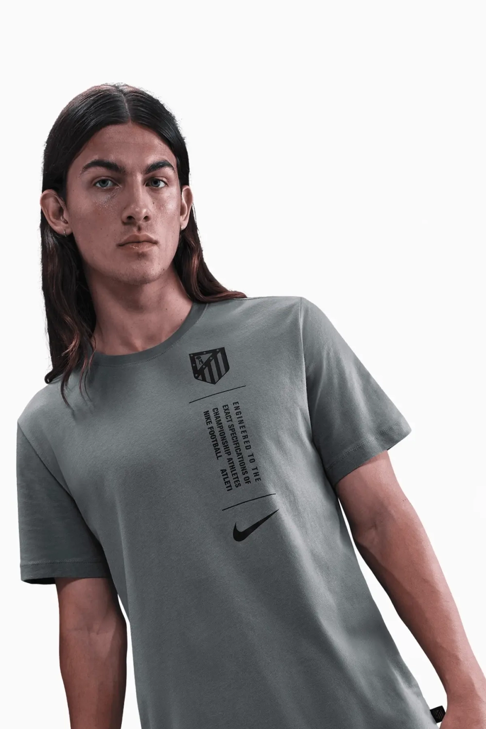Футболка Nike Atlético Madrid 25/26 Tee - серый