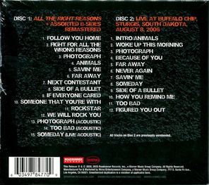 Nickelback / All The Right Reasons (15th Anniversary Edition)(2CD)