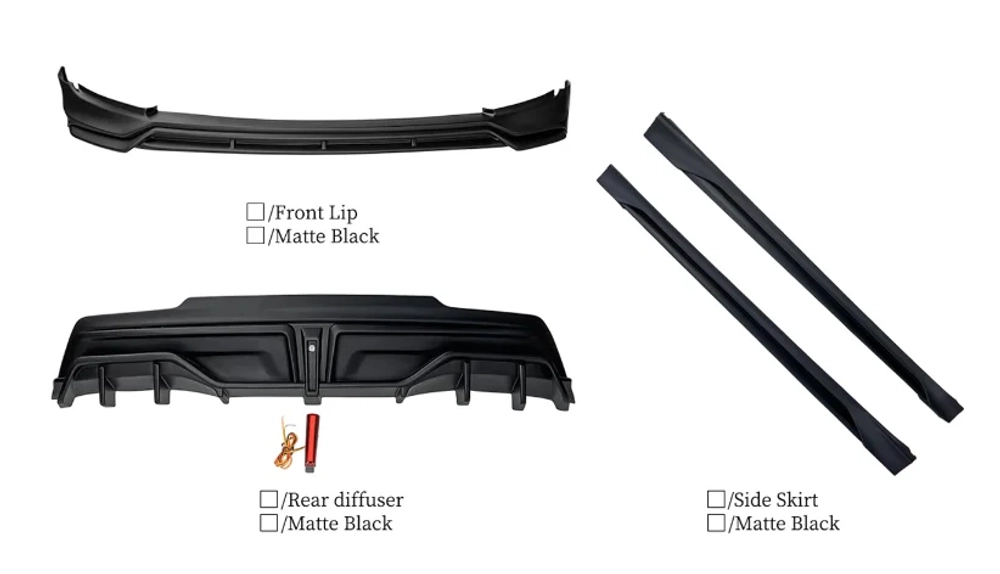 Карбоновый обвес для Tesla Model Y 2020+ Тесла