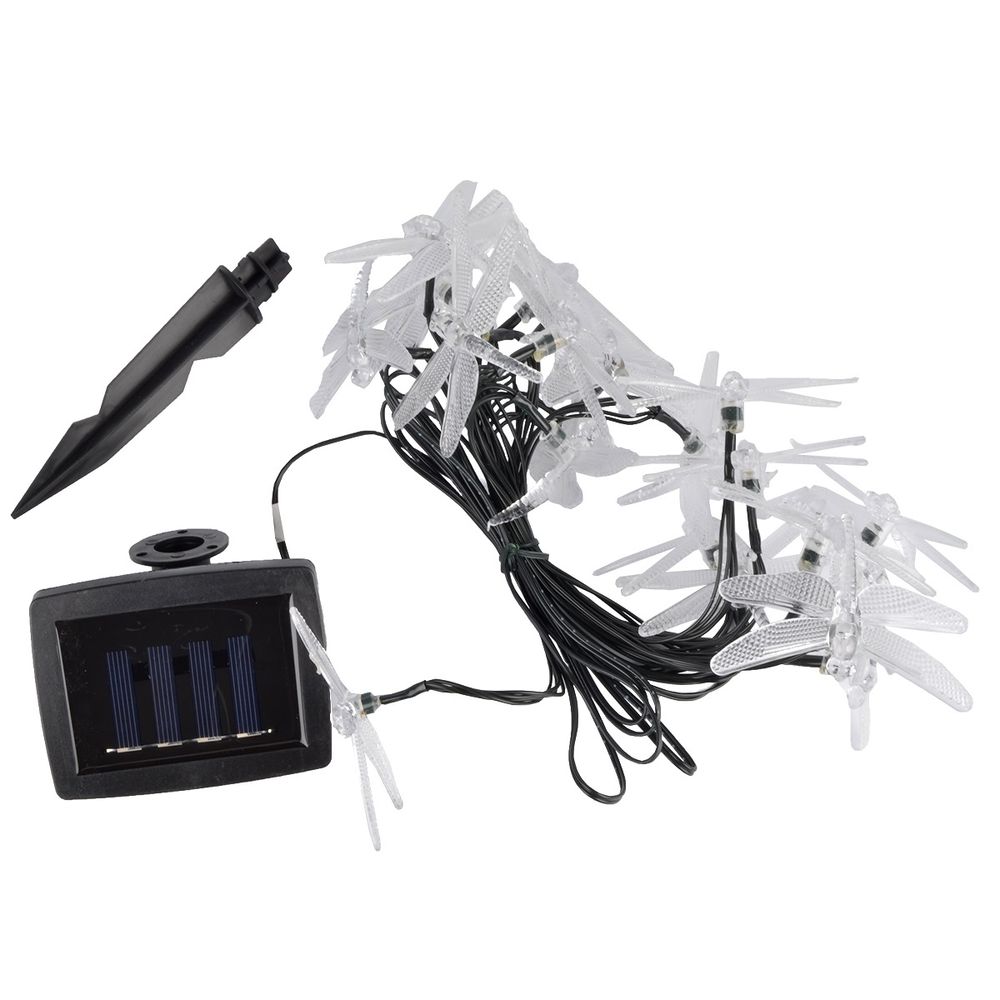 USL-S-123-PT4000 Садовая гирлянда на солнечной батарее Dragonflies. Серия Special