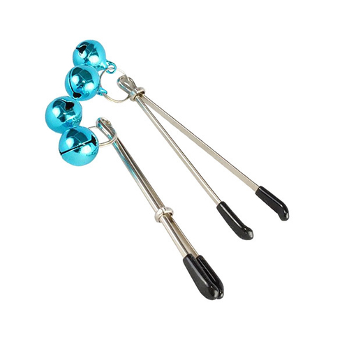 Зажимы для сосков с колокольчиками на конце Sitabella BDSM Accessories 030