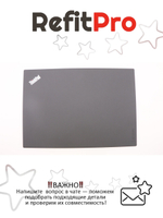 Крышка матрицы для ноутбука Lenovo ThinkPad T570 / P51s , черная (01ER478), оригинал