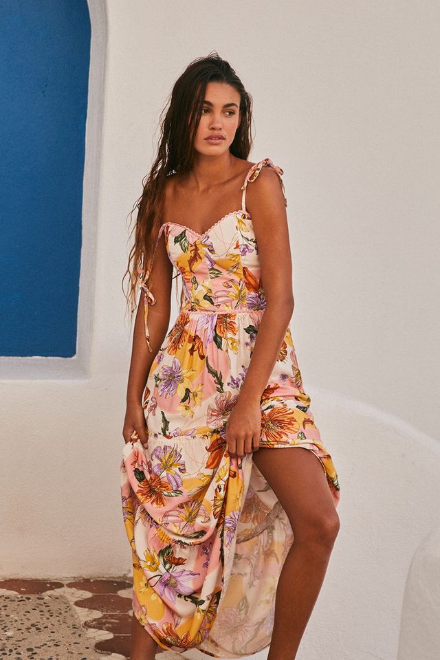 Длинное платье Suzie Vitreo