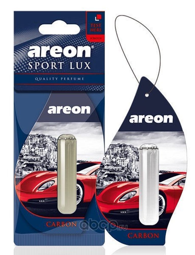 Ароматизатор подвесной  LIQUID LUX  Карбон (AREON)