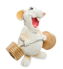 RV-774 Статуэтка Крыска «Когда тяжесть в радость» (W.Stratford)