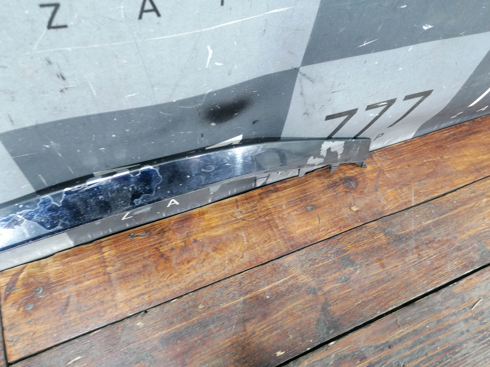 Молдинг переднего бампера левый Hyundai Tucson 4 (NX4) 20-нв Б/У Оригинал 86595N9010