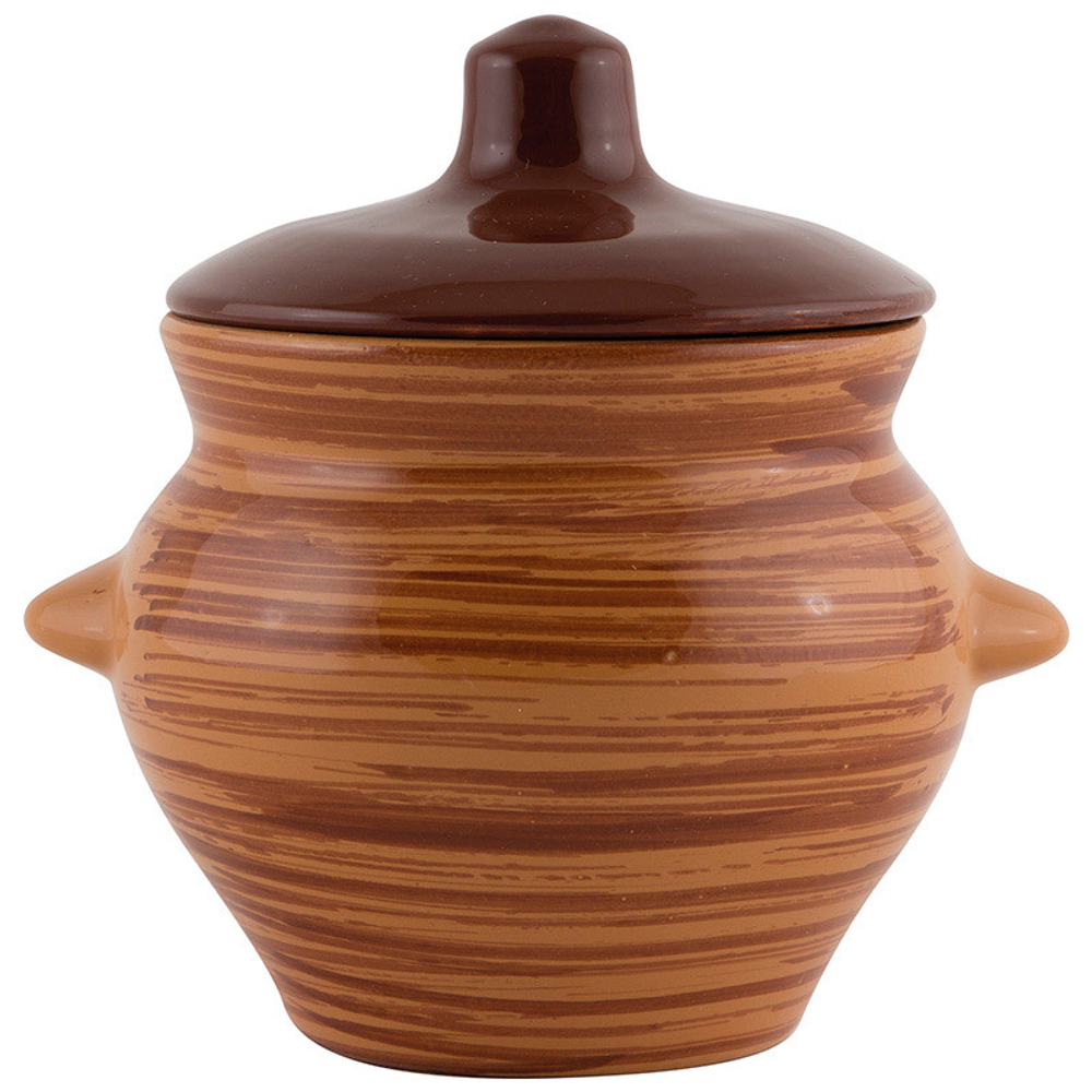 Горшок 0,5 л для жаркого "Полосы". 006691-SK