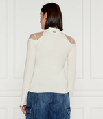 Гольф Twinset U&B - белый(242LL3DAA)