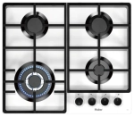 Варочная поверхность газовая HAIER HHQ-G64CTHW белое стекло