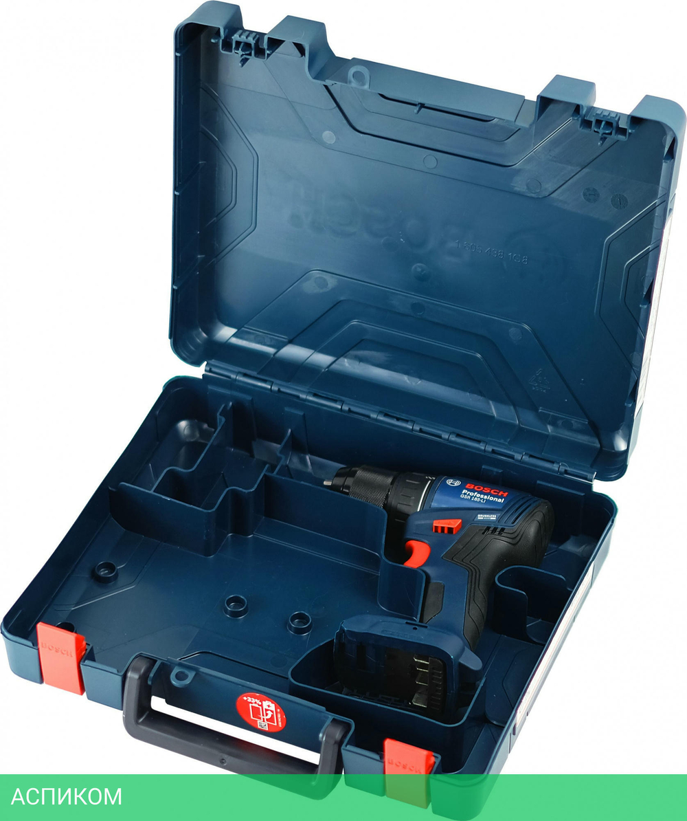 Дрель-шуруповерт Bosch GSR 185-LI (0.601.9K3.003)