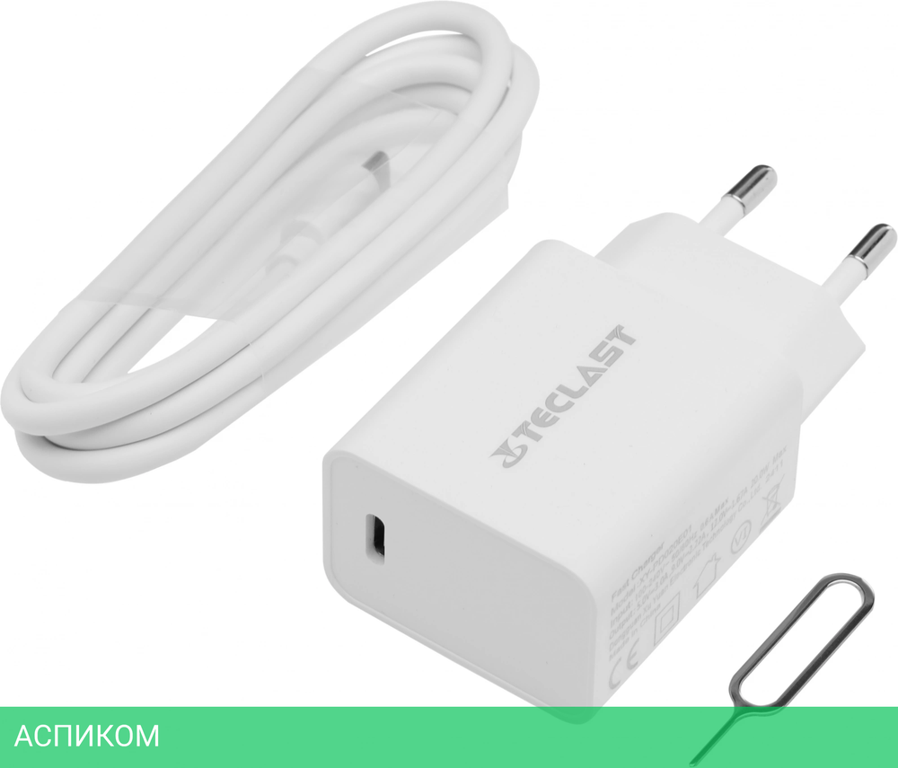 Планшет Teclast T65Max G99 8/256Gb серебристый