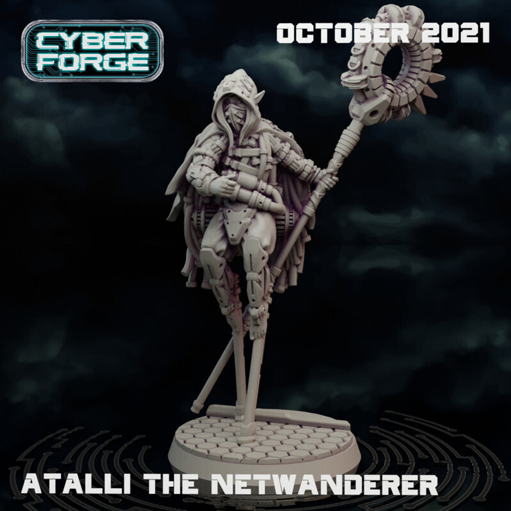 Xenos Armies Craftwords Shadowseer миниатюра для dnd, днд, pathfinder, фентези, Настольная игра, НРИ, Варгейм, РПГ