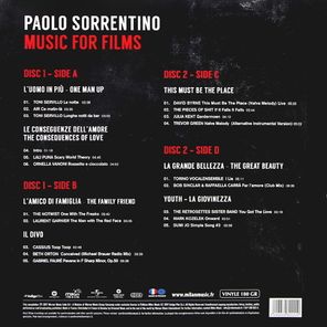 Soundtrack / Paolo Sorrentino: Music For Films (2LP)