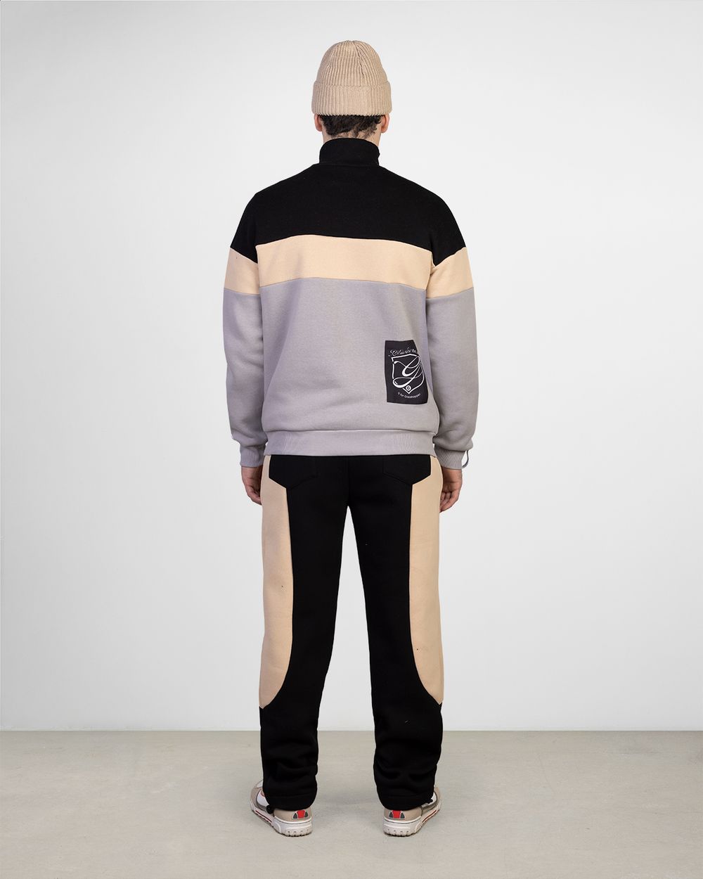 Водолазка Ritmika Hot 3 Layers Tn Черно-бежево-серая