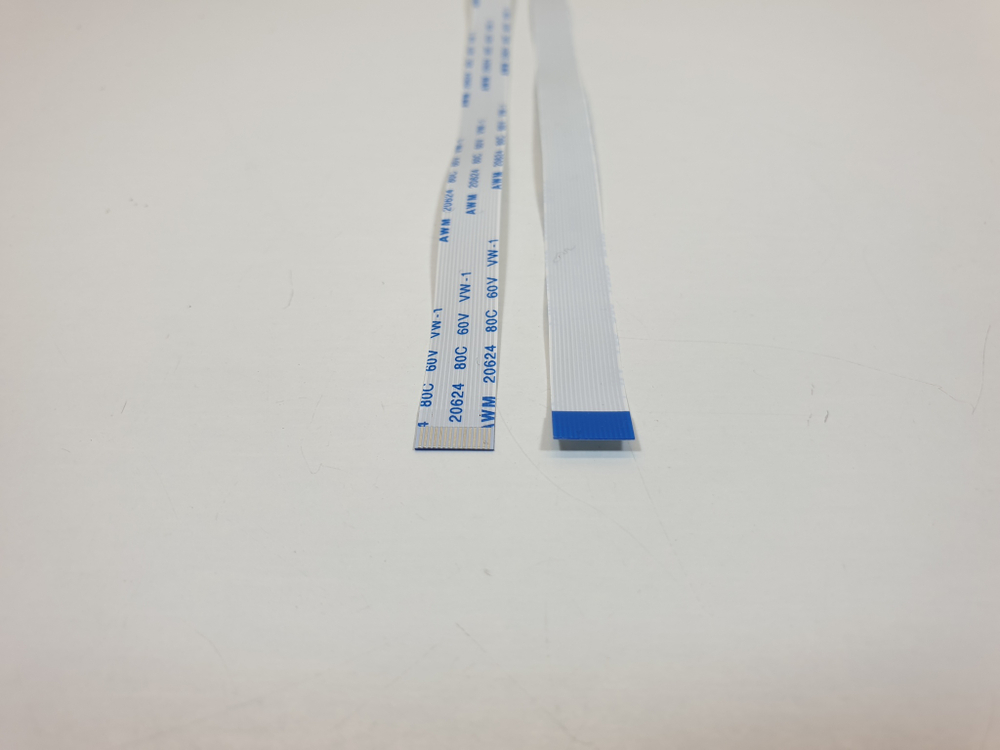 Шлейф 15 pin, 30 см, шаг 0.5 мм FFC, прямой А