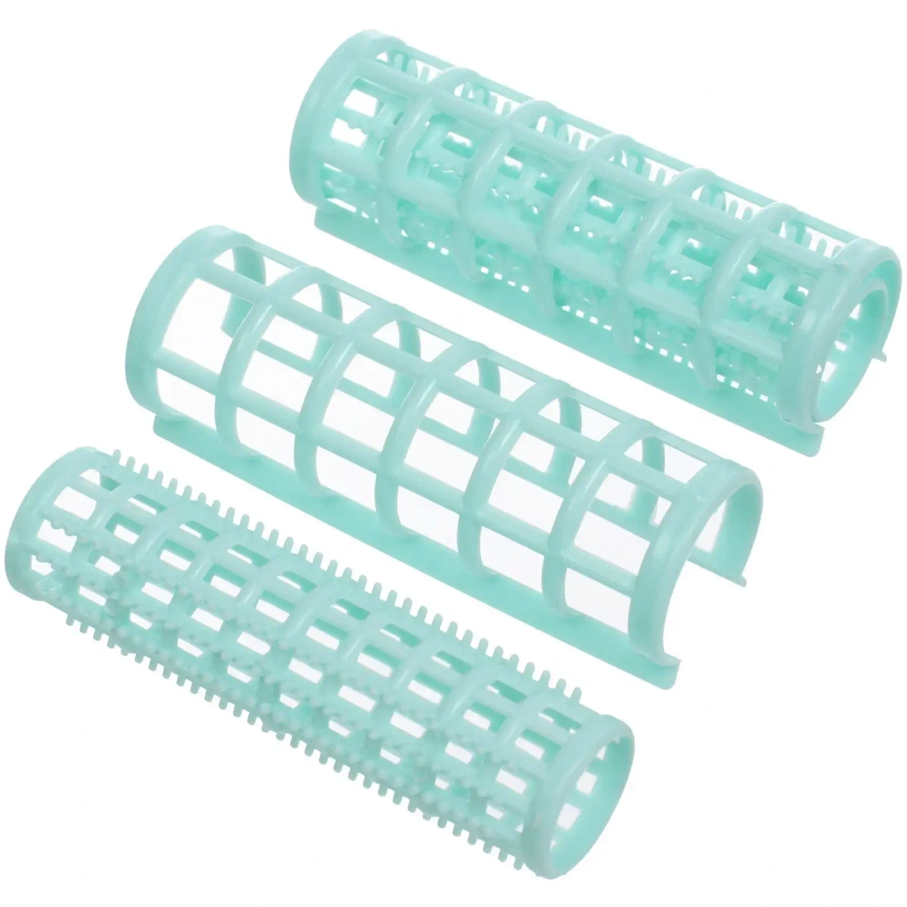 Бигуди пластмассовые с зажимом 12шт, цвет микс, d=20мм