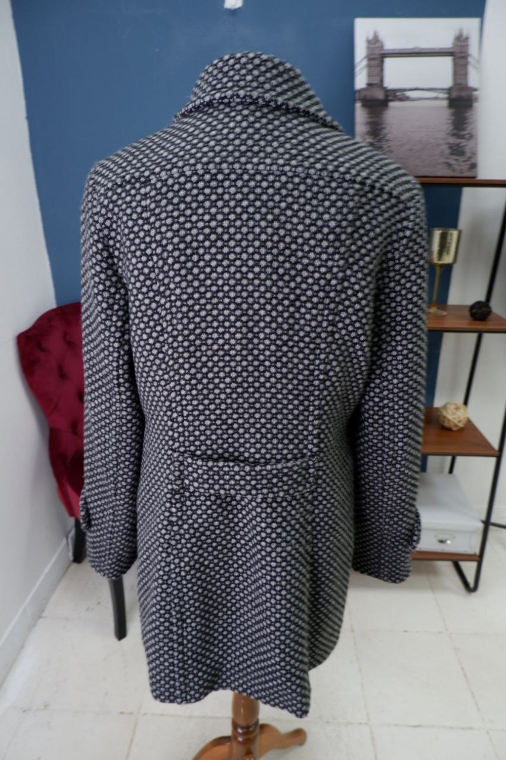 Пальто Kenny S. с шерстью 48 размер