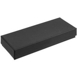 Коробка Notes с ложементом для ручки и флешки, черная
