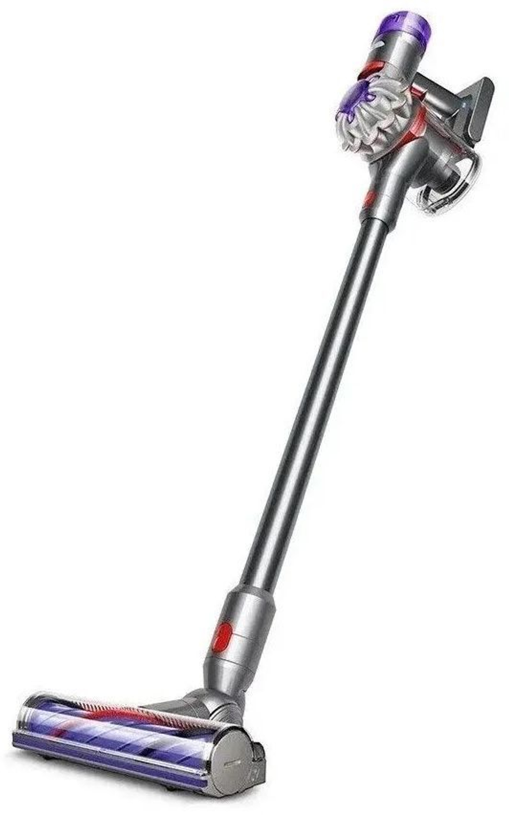 Беспроводной вертикальный пылесос Dyson V8 (SV25), 425Вт, серый/никель