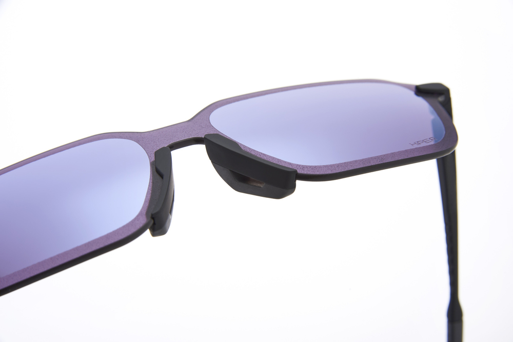 Спортивные очки 100% LEGERE TRAP Soft Tact Black - HiPER Blue Mirror Lens