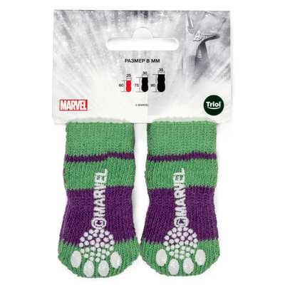 Носки Marvel Халк, размер S, Triol-Disney