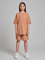 Костюм для девочки Азарт-1 Виотекс КОРИЧНЕВЫЙ