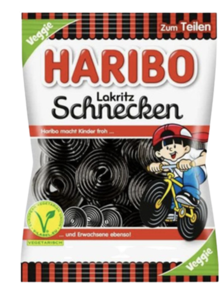 Мармелад Haribo Lakriz Schnecken