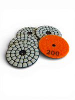 Алмазный шлифовальный круг для гравера (черепашка) для сухой и мокрой шлифовки Ø50мм P200