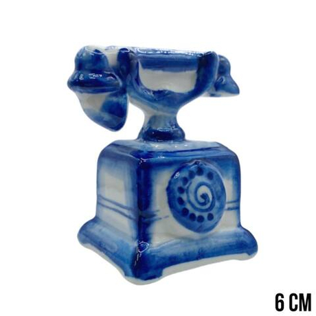 Фигурка Телефон гжель