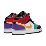 Кроссовки Air Jordan 1 Mid Bred Multi-Color GS