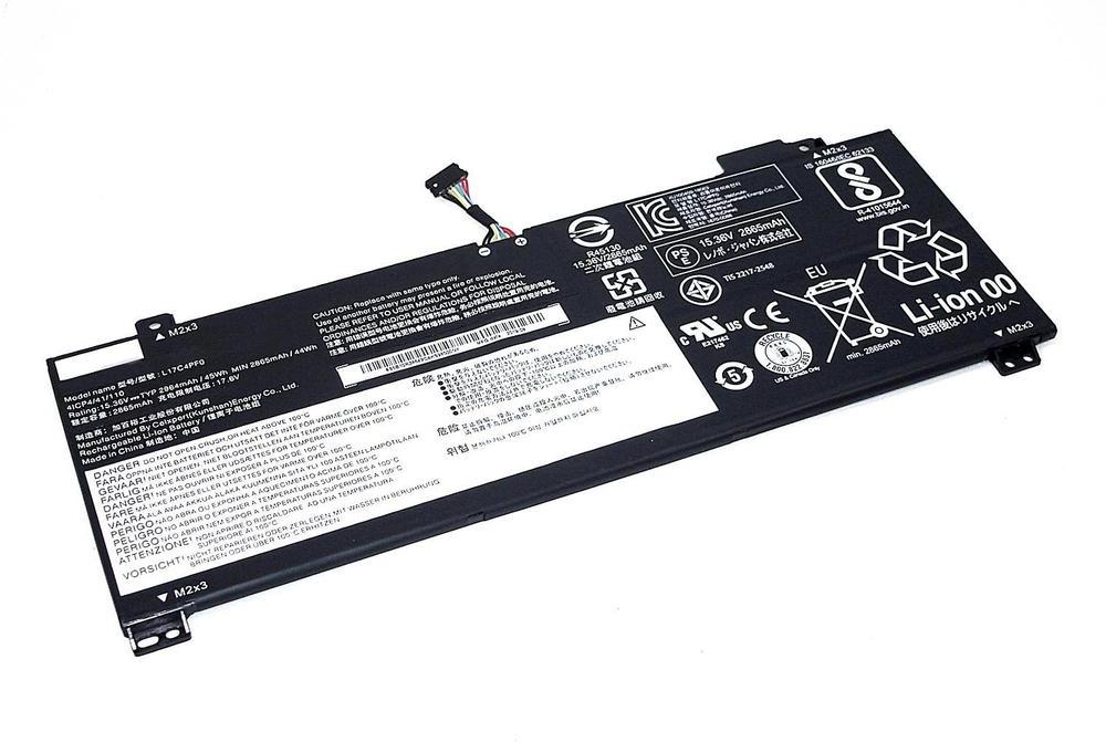 Аккумуляторная батарея для ноутбука Lenovo Xiaoxin Air 13 (L17M4PF0) 15.36V 2965mAh
