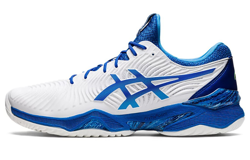 ASICS Court Ff 2 Novak "White Tuna Blue"