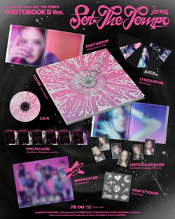 Альбом izna - SET THE TEMPO 3rd Mini Album PHOTOBOOK RANDOM Version