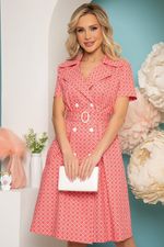 Платье "Летний мотив" (коралл) П3618 LT Collection (Акция)