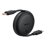 USB-C Кабель Baseus Free2Pull Mini Charging+Data 60W 1m - Cluster Black