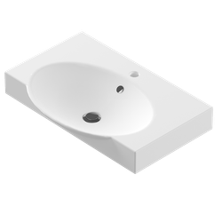 Раковина подвесная Sanita Luxe Infinity 65 см