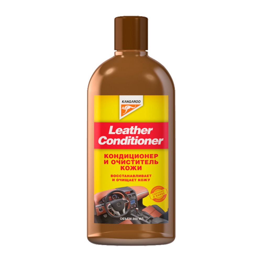 KANGAROO Кондиционер для кожи Leather Conditioner, 300мл