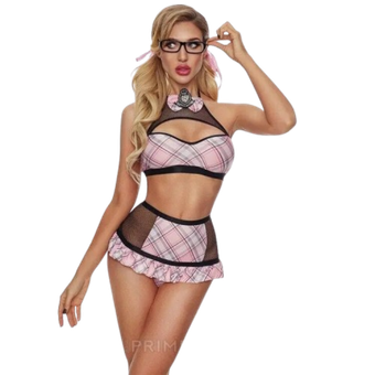 Горячая школьница - ролевой костюм 4 предмета