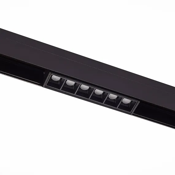 ST361.446.06 Магнитный трековый светильник Черный LED 1*6W 4000K 532Lm Ra>90 36° IP20 L115xW22xH44 4 СКАЙЛАЙН 48V